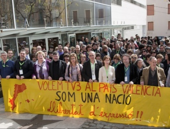 El congrés va reclamar la represa de les emissions de TV3 al País Valencià CONVIT