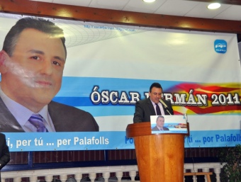Imatge de la presentació del PP de Palafolls a les eleccions municipals PP Palafolls