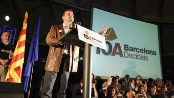 L'acte final de Barcelona Decideix va reunir unes 3.000 persones, segons els organitzadors ROBERT RAMOS