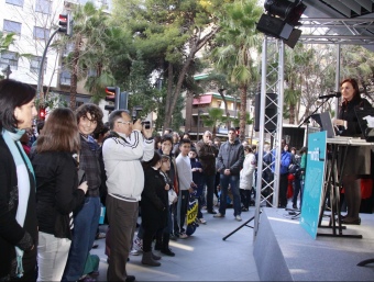 Acte d'inauguració del wifi i de les zones de connexió a Torrent. ARXIU