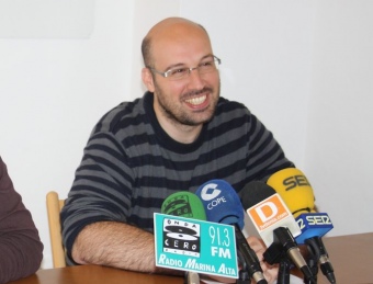 Josep Crespo anuncia el recanvi al Bloc de Dénia. ARXIU