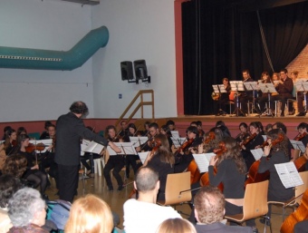 L'Orquestra Jove de la Selva, en concert. ARXIU
