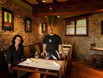 Restaurant Quinta Forca amb el seu propietari Xavi Fabra.  RAFAEL LIP