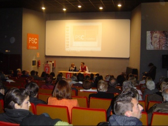 La presentació de la candidatura del PSC de Cubelles, en una imatge d'arxiu. EL PUNT