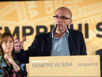 Joan Rabasseda, candidat d'ERC ha ofert compartir l'alcaldia amb CiU. QUIM PUIG
