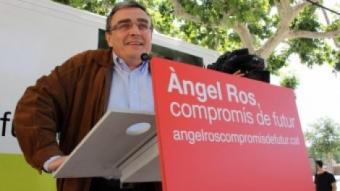 Àngel Ros, un dels pocs alcaldes del PSC amb majoria ARXIU