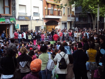 Aspecte d'una de les actuacions realitzades pels carrers d'Ibi. CEDIDA