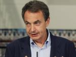 El president espanyol, José Luis Rodríguez Zapatero, avui a Madrid CARLOS MADRID / EFE