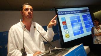 El candidat del PP i guanyador de les darreres eleccions a Badalona, Xavier García Albiol QUIM PUIG