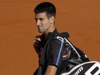 Novak Djokovic no va passar angoixes per vèncer.  P. KOVARIK/AFP
