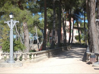 Entrada al Parc de Vila Rosario. B. SILVESTRE