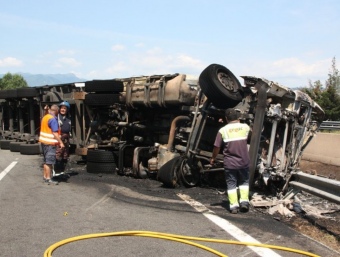 Accident de trànsit. EL PUNT