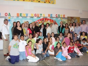 Imatge dels participants en les jornades de metodologia Clil a l'escola. CEDIDA