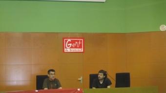 Un moment de la vuitena assemblea de Gent de Gramenet,a la Torre Balldovina EL PUNT