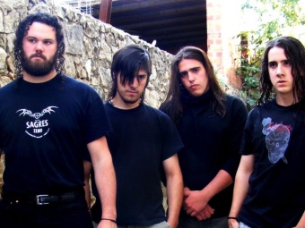 Els components del grup empordanès de rock Rebelions.