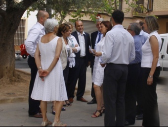 Reunió dels regidors i regidores responsables de tirar endavant amb la participació ciutadana. ARXIU