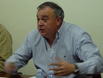 L'alcalde de Vacarisses, Salvador Boada (Unió Independent per Vacarisses), en una imatge d'arxiu CARLES ALUJU