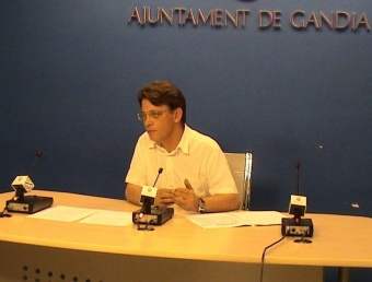 Josep Miquel Moya en conferència de premsa. ARXIU