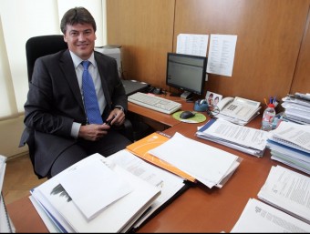 Antoni Cañete, secretari general de Pimec i portaveu de PMcM.  JUANMA RAMOS
