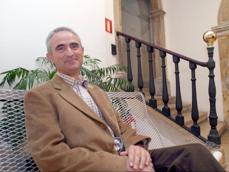 L'escriptor Josep Gironès, en una imatge d'arxiu. EL PUNT