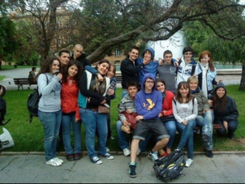 Joves participants al projecte europeu. CEDIDA