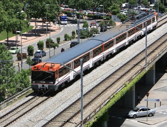 Tres trens de la línia R11 han resultat afectats per retards aquest dimecres M.LLADO