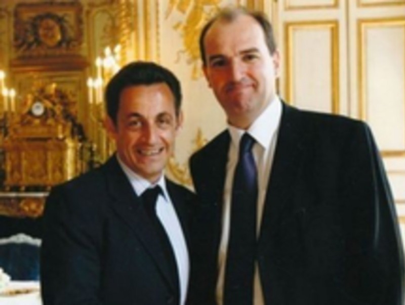 Nicolas Sarkozy amb Jean Castex. ARXIU