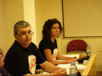 Pep Val i Isabel Martín són els regidors de Compromís a l'Ajuntament. ESCORCOLL