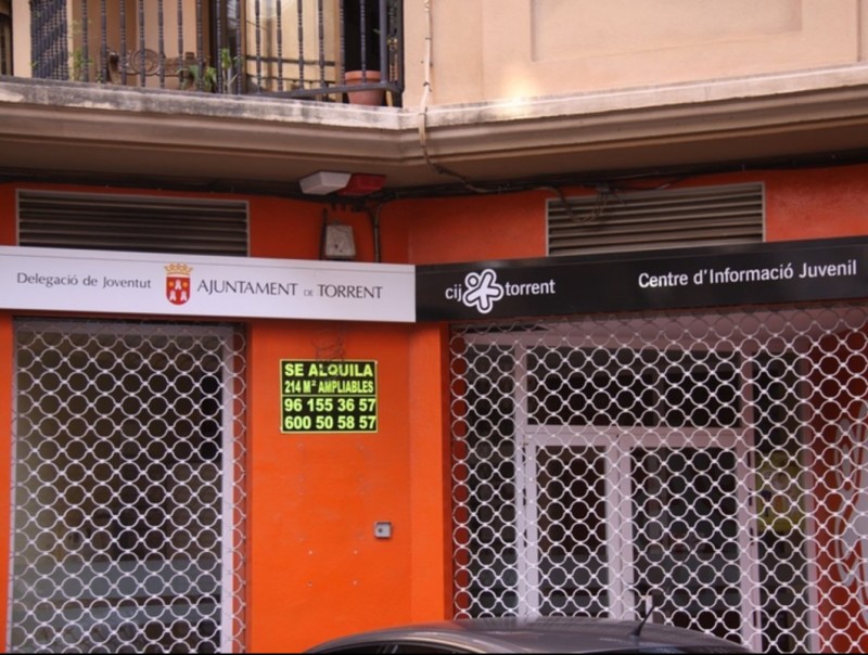 Instal·lacions del que fos CIJ del carrer Músic Andreu Piqueres. CEDIDA