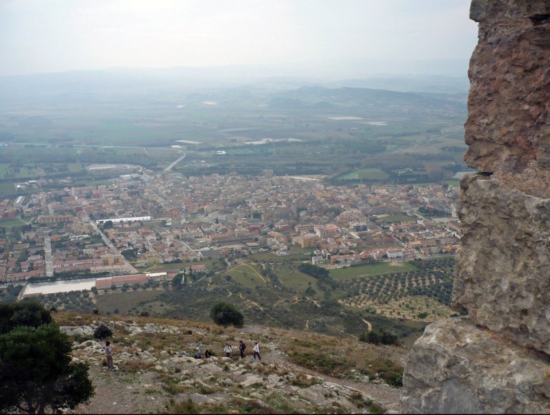 Panoràmica del nucli de Torroella, des del castell del Montgrí A. VILAR