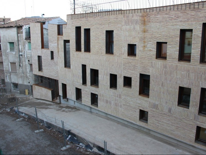 El viver d'empreses d'habilitarà en un edifici nou de trinca al centre històric de Balaguer. D.M