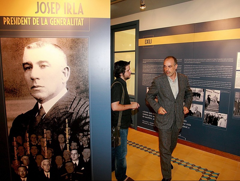 Joan Ridao a la Casa Irla, a Sant Feliu de Guíxols, en una imatge d'arxiu. MANEL LLADÓ