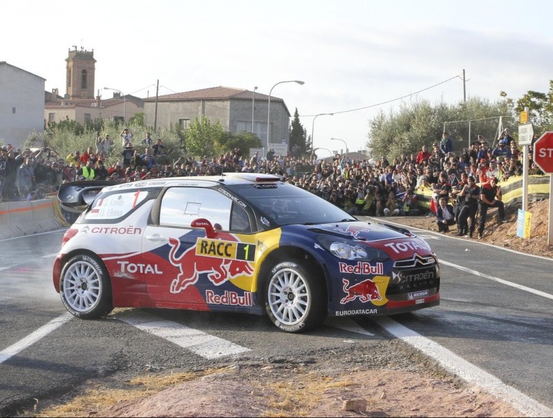 Sébastien Loeb traça un revolt en un tram d'ahir DIMAS BALAGUER