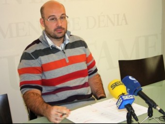 Josep Crespo és el síndic portaveu del Bloc Compromís a l'Ajuntament de Dénia. EL PUNT AVUI