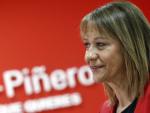 La número 1 per València del PSPV-PSOE, Inmaculada Rodríguez-Piñero. JOSÉ CUÉLLAR