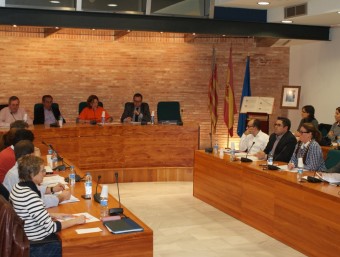 Imatge del Ple Municipal de l'ajuntament d'Alaquàs. C. GÓMEZ