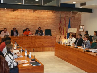 Reunió del plenari de regidors de l'Ajuntament d'Alaquàs. EL PUNT AVUI