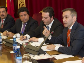 Ple d'aprovació dels pressupostos de la Diputació de Castelló EL PUNT AVUI