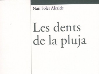 Coberta del llibre de poemes de Nati Soler. ESCORCOLL