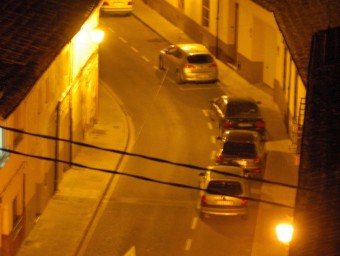 Aspecte lumínic dels carrers de la vila. B. SILVESTRE