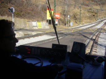 Les unitats dels trens Cremallera de la Vall de Núria funcionaran a partir del gener amb un sol treballador. J.C