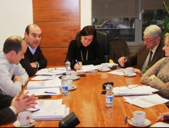 Reunió de la Comissió de Govern municipal de l'Ajuntament de Torrent. ELPUNT-AVUI