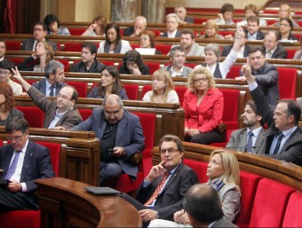 El Parlament català és plural perquè hi ha diverses opcions ideològiques.  ARXIU /JUANMA RAMOS