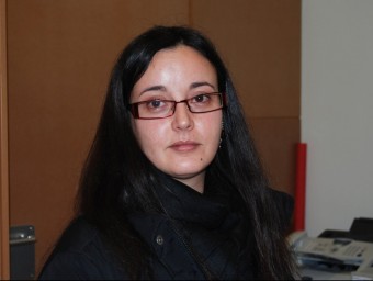 Karina Verger és la regidora de Foment Local de l'Ajuntament. ARXIU