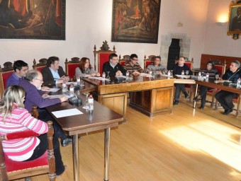Sessió plenària de l'Ajuntament de Morella. EL PUNT - AVUI