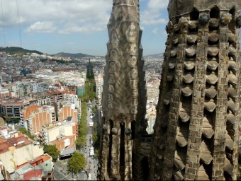 La Sagrada Família, una mostra de l'esperit innovador dels catalans  ARXIU / QUIM PUIG