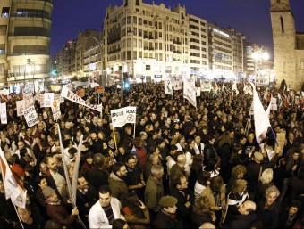 Manifestació a València JOSE CUÉLLAR