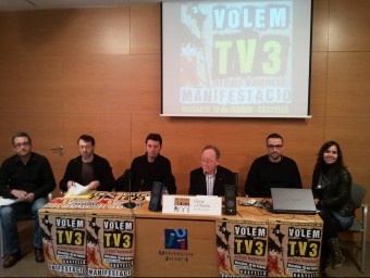 Sense Senyal, la plataforma que reclama el retorn de TV3 al País Valencià, convoca a la manifestació del 18 de febrer