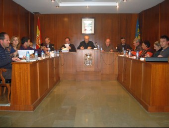 Plenari d ela Corporació Municipal de Banyeres de Mariola. B. SILVESTRE