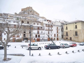 Imatge de la ciutat de Morella des de la part baixa de la vila. EL PUNT AVUI
